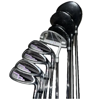 RAM G Force 5 Ladies Ti Matrix Steel & Graphite Shaft RH iron Putter Driver Set - Image 1 of 4