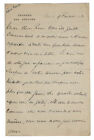 Faure Lettre Autographe Signee A Son Futur Gendre Rene Berge 1892