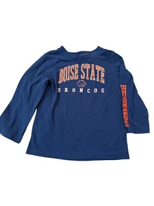 Colosseum Long Sleeve Jersey Boise State Broncos Kids 3T Blue And Orange NWOT - Picture 1 of 5