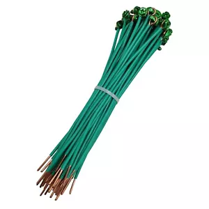 12" 12Ga. Massiver grüner Zopf mit geschlitzter Sechskant-Bodenschraube - (100er-Packung) - Bild 1 von 1