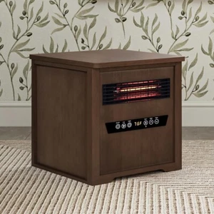 Country Living Infrared Portable Rolling Space Heater with LED Touchscreen and - Picture 1 of 9