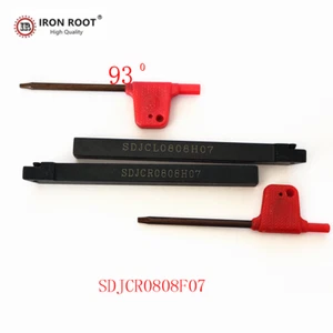 5P SDJCR0808F07 External Turning Tool Holder Indexable CNC Tool For DCMT070208 - Picture 1 of 6