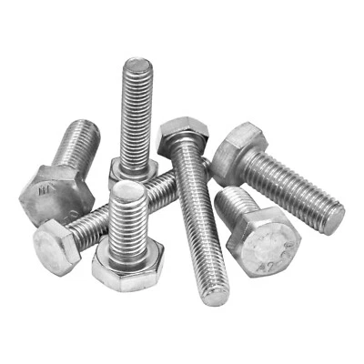 Sechskantschrauben Maschinenschrauben Edelstahl M10 M8 M6 M5 M4 M3 A2 VA DIN 933 - Bild 1 von 4