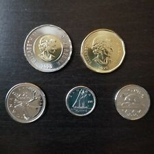 2020 CANADA 5 Coin Classic Set $2 Toonie $1 Loonie 25c 10c 5c Uncirculated