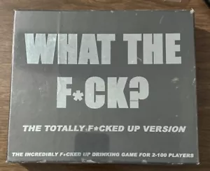 WTF Drinking Card Party Game Bar Trivia What The F*ck - Picture 1 of 1