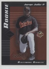 2001 Leaf Limited /1000 Jorge Julio #263 Rookie RC