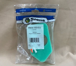 STENS Air Filter 100-632 Replaces BRIGG STRATTON 698369 (NEW OLD STOCK) CT-1 - Picture 1 of 3
