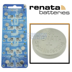 396 Renata Watch Battery SR726W Swiss Made 0% Mercury Official Distributor - Picture 1 of 3