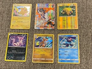 6 verschiedene Pokemon Holo/Reverse Holo/Full Art Holo Karten - Bild 1 von 15