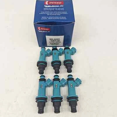 OEM 6x Denso Fuel Injector For Supra Lexus GS300 SC300 IS300 3.0L 23250-46090 US Foto 1 de 4