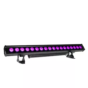silent outdoor 18x18W rgbwa uv 6in1 led wall washer bar light IP65 - Picture 1 of 7