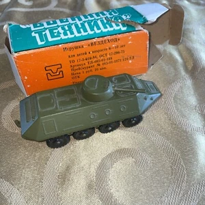 Russian Soviet Die Cast Military TJI-085-01-148 Armoured Pers. Carrier USSR - Bild 1 von 12