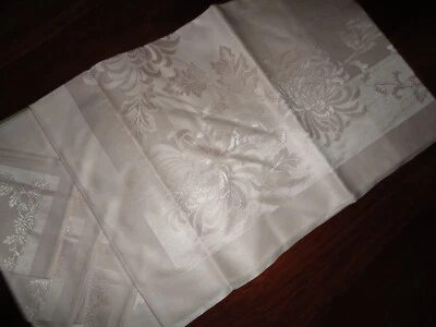 FL DAMASK ANTIQUE PINK FLORAL (7PC) SET DINNER NAPKINS & TABLECLOTH - Image 1 of 4