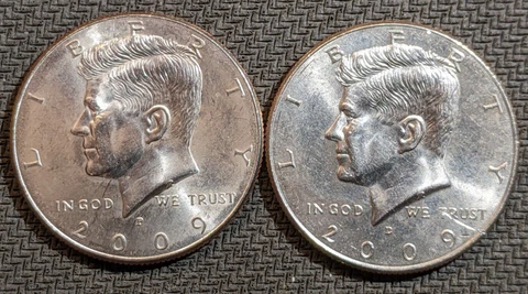 2009-P/D Kennedy Half Dollar Set (2 Coins) Cover