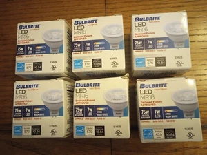 Bulbrite MR16 LED Reflector Flood Bulb  Lot Of 6  771211 - Picture 1 of 4