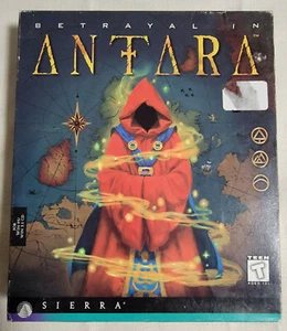 Betrayal In Antara 1997 - ¡Juego de PC Sierra Big Box! (¡Totalmente nuevo/sellado de fábrica!) - Imagen 1 de 4
