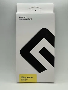 Spigen Sand Blast Phone Case Compatible with Samsung Galaxy M35 5G - Matte Black - Picture 1 of 20