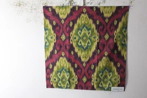 Robert Allen, Bideford Bay, Contemporary Ikat, 26" W X 26" L, Color Azalea - Picture 1 of 1