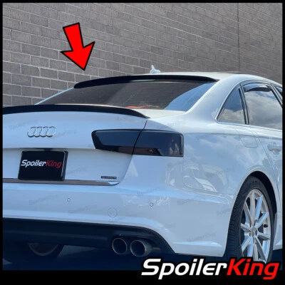 SpoilerKing Rear Window Spoiler (Fits: Audi A6 / S6 2012-2018) 284R - Image 1 of 4