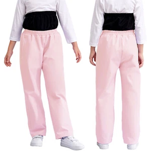 Kids Girls Hiking Snow Ski Pants Winter Warm Elastic Waist Pants with Pocket - Picture 1 of 56