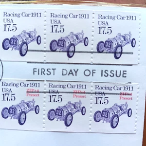 1911 RACING CAR MARMON WASP TRANSPORTATION COIL 1987 COLORANO FDC PNC#1 DOUBLE!! - Picture 1 of 2