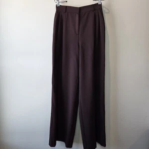 Lichi Women's High Waist Pleated Top Loose Fit Wide Leg Pants - Picture 1 of 17