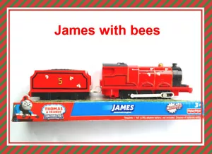 Motore Thomas the Tank TRACKMASTER---James with Bees ---- nuovo in scatola!!! - Foto 1 di 1