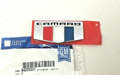 2018-2022 雪佛兰科迈罗前 LH 司机挡泥板铭牌标志全新原始设备制造商 — 第 1/4 张图片