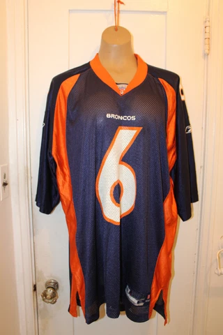 REEBOK Denver Broncos Jay Cutler #6  NFL Football Jersey XL Rare ELWAY Vintage Cover