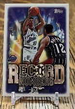 John Stockton 1999-00 Topps Record Numbers #RN5 Jazz Basketball Card