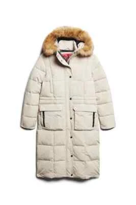 Superdry Women's Everest Longline Puffer Coat rrp £160 - Image 1 of 4