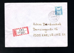 BRD Reko "7526 Ubstadt - Weiher 2" nach Karlsruhe (BLN-4) - Bild 1 von 1