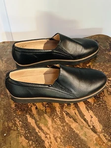 Naturalizer schwarze Leder Slipper Halbschuhe Damen 8,5 neu ohne Etikett - Bild 1 von 6