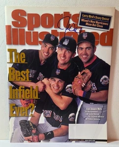 1999 John Olerud signed Sports Illustrated, New York Mets autograph, baseball - Picture 1 of 1