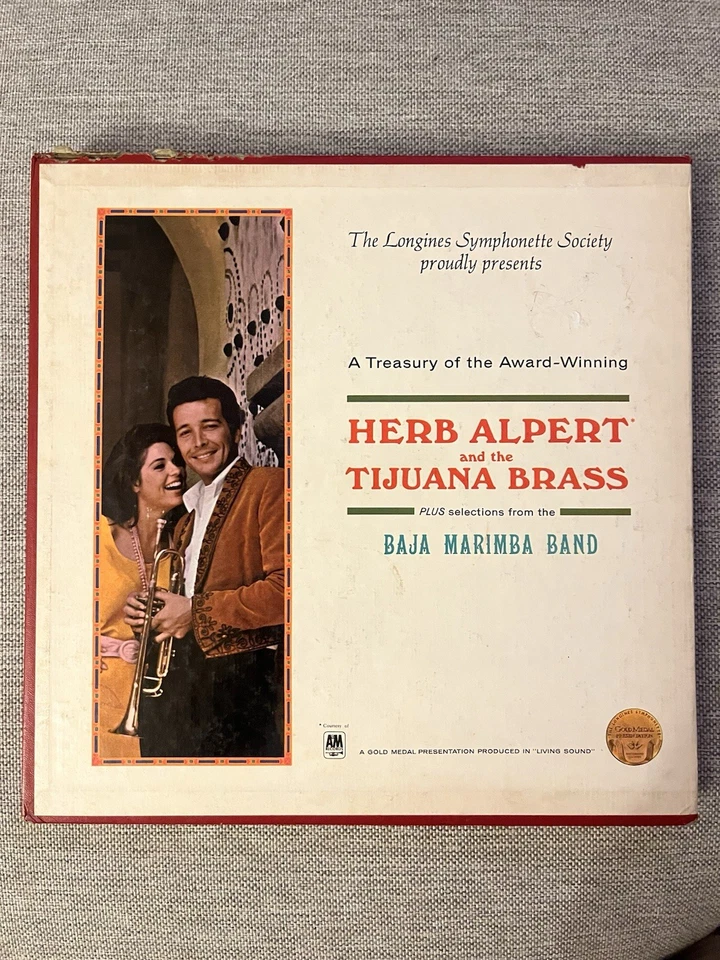 Herb Alpert and the Tijuana Brass-Longines Symphonette Box Set, 5 LPs Albums - Image 1 of 4