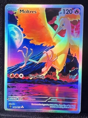 Pokemon Fanart Moltres Card - Image 1 of 4