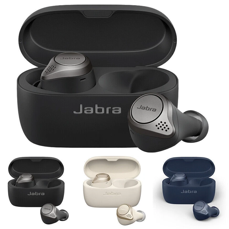 Jabra Elite 75t True Wireless Bluetooth Cuffie In-Ear Musica*Auricolari Sportivi