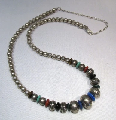 Ожерелье из нескольких камней с бисером Carolyn Pollack чистое серебро ETC11020 - Изображение 1 из 4