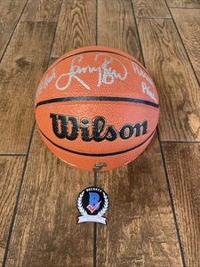 Celtics Larry Bird Kevin McHale & Robert Parish signiert Wilson Basketball BAS PSA - Bild 1 von 8