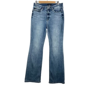 Judy Blue sz 30 Bootcut Jeans Medium Wash boho 90s Y2K stretchy - Picture 1 of 5