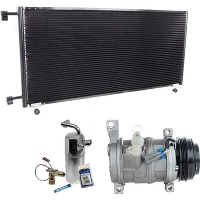 A/C Compressor Kit For 2009-2013 Cadillac Escalade Two Bolts Hose Mounting - Image 1 of 4
