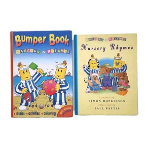 BANANAS IN PYJAMAS Book Bundle - Bumper Book 1999 & Nursery Rhymes 1997 GUC Vtg - Picture 1 of 16