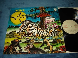 Zebra self-titled 1976 LP Spain prog rock on Novola rare nice VG+ - Imagen 1 de 3