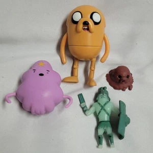 4x Adventure Time Jake LSP Ghost Small Figures Collector's Lot Jazwares - Picture 1 of 6