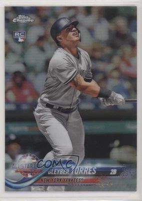 2018 Chrome Update Target Exclusive All-Star Refractor Gleyber Torres Rookie RC - Image 1 of 2