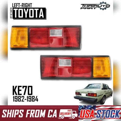 LÁMPARA TRASERA IZQUIERDA DERECHA AJUSTE TOYOTA COROLLA DX GL KE70 KE75 E70 1982 83 84 Foto 1 de 4