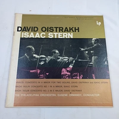 Vivaldi: Double Concerto/Bach: Violin Concertos 1 & 2 by Oistrakh & Stern LP - Image 1 of 4