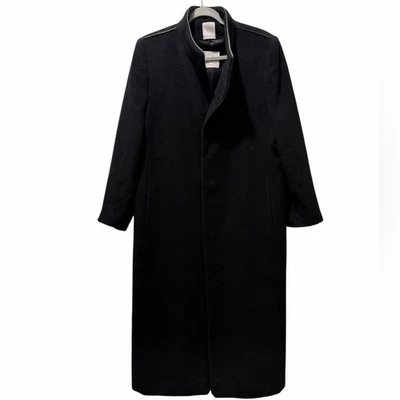 Abrigo Fleurette Vintage 100% Loro Piana Camello Negro Plumón Cierre Magnético Foto 1 de 4