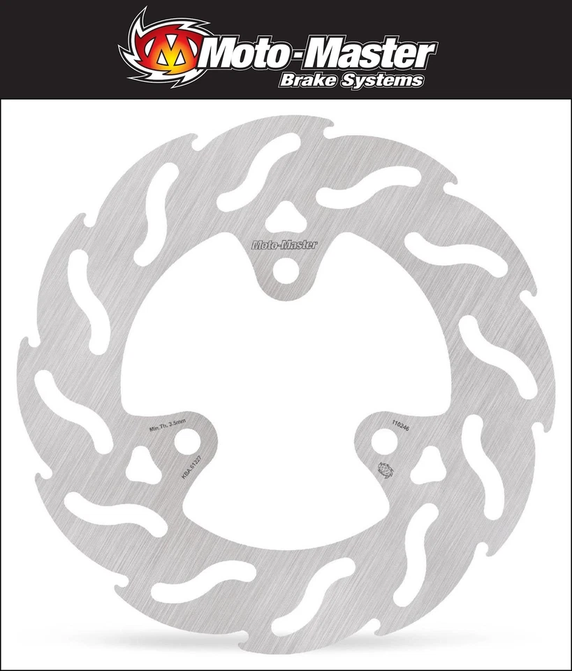 Aprilia Area 51 50 LC 1998-2002 [Moto Master Rear Flame Series Brake Disc] - Image 1 of 1