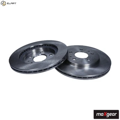 2x BRAKE DISC 19-4720 FOR DAIHATSU K3-VE 1.3L 3SZ-VE 1.5L 4cyl BEGO - Image 1 of 4